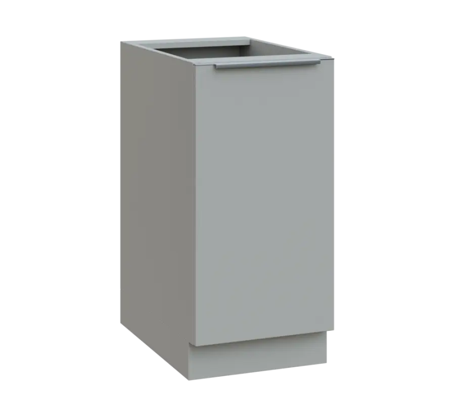 SIS - 4D spodní skříňka, 1-dveřová, pravá, 870x400x600, šedá